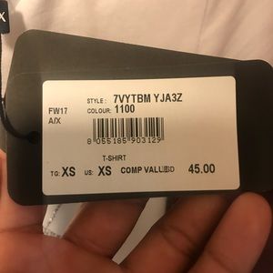 Armani exchange t-shirt